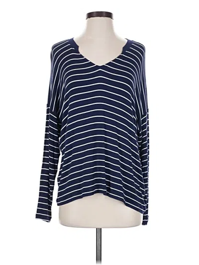 Pre-owned Cabi Long Sleeve T-shirt In Blue