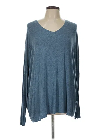 Pre-owned Cabi Long Sleeve T-shirt In Blue