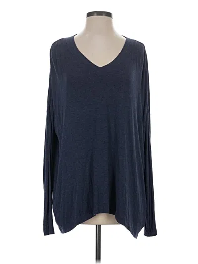Pre-owned Cabi Long Sleeve T-shirt In Blue