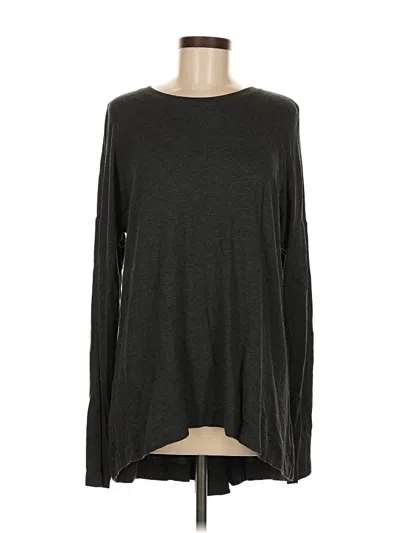 Pre-owned Cabi Long Sleeve T-shirt In Gray
