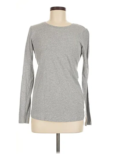 Pre-owned Cabi Long Sleeve T-shirt In Gray