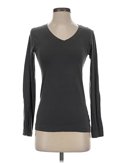 Pre-owned Cabi Long Sleeve T-shirt In Gray