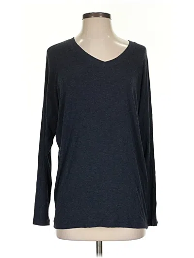 Pre-owned Cabi Long Sleeve T-shirt In Gray