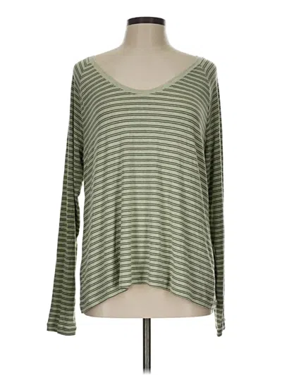 Cabi Long Sleeve T-shirt In Green