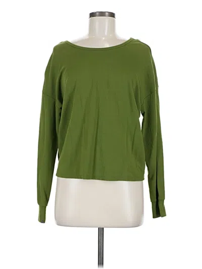Pre-owned Cabi Long Sleeve T-shirt In Green