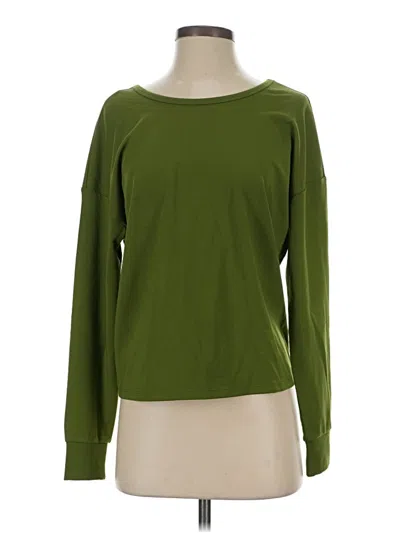 Pre-owned Cabi Long Sleeve T-shirt In Green