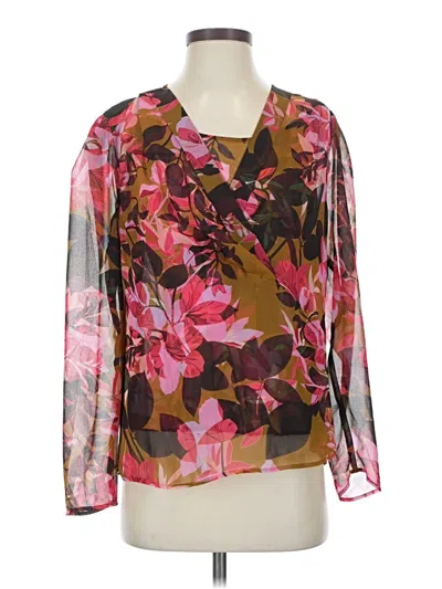 Pre-owned Cabi Long Sleeve T-shirt In Pink