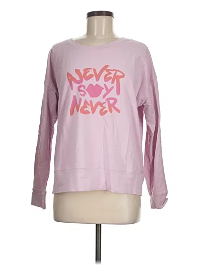 Pre-owned Cabi Long Sleeve T-shirt In Pink