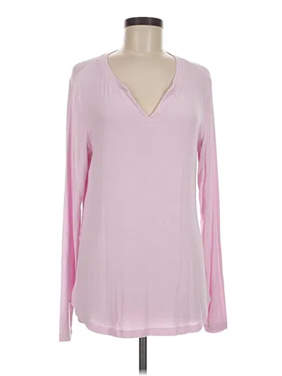 Pre-owned Cabi Long Sleeve T-shirt In Pink