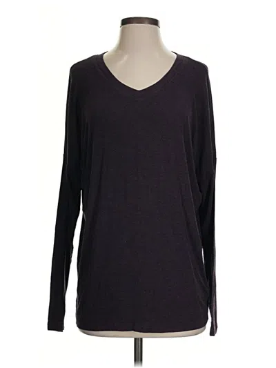 Pre-owned Cabi Long Sleeve T-shirt In Purple