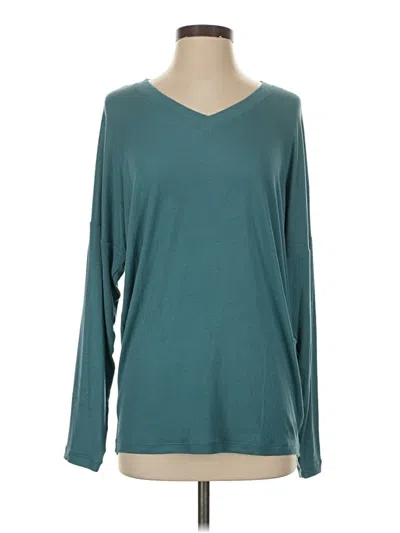 Pre-owned Cabi Long Sleeve T-shirt In Teal