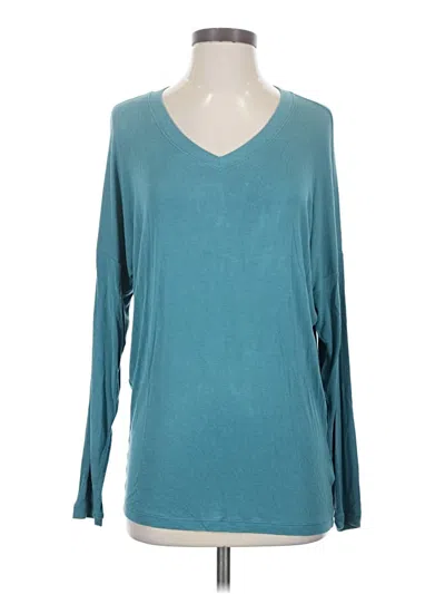 Pre-owned Cabi Long Sleeve T-shirt In Teal