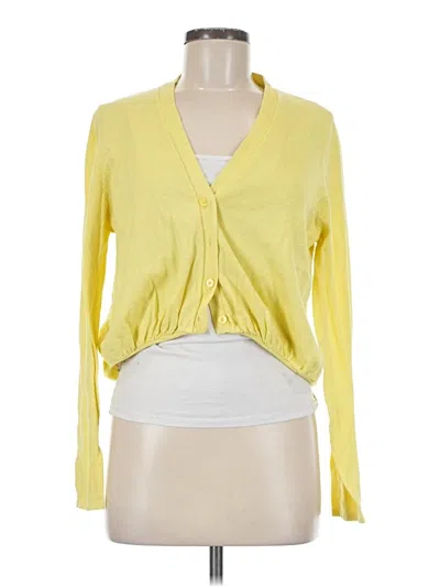 Pre-owned Cabi Long Sleeve T-shirt In Yellow