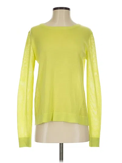 Pre-owned Cabi Long Sleeve T-shirt In Yellow