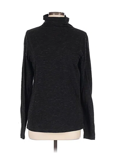 Pre-owned Cabi Long Sleeve Turtleneck In Black