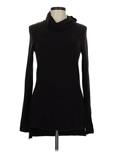 Pre-owned Cabi Long Sleeve Turtleneck In Black
