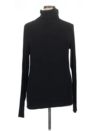 Pre-owned Cabi Long Sleeve Turtleneck In Black
