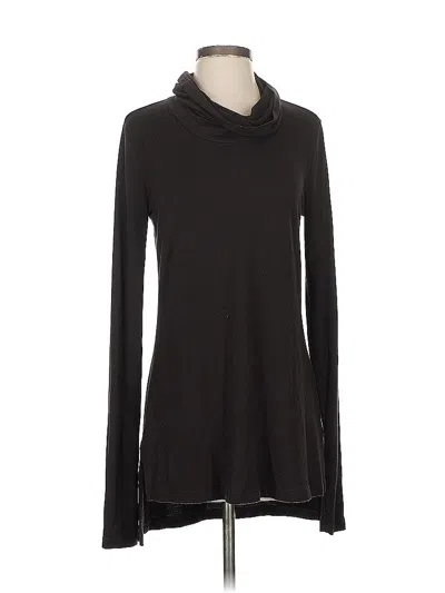 Pre-owned Cabi Long Sleeve Turtleneck In Brown