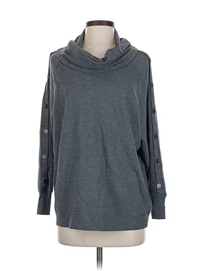 Pre-owned Cabi Long Sleeve Turtleneck In Gray