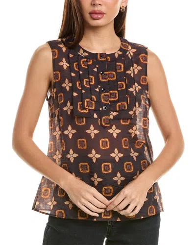Cabi Louis Top In Brown