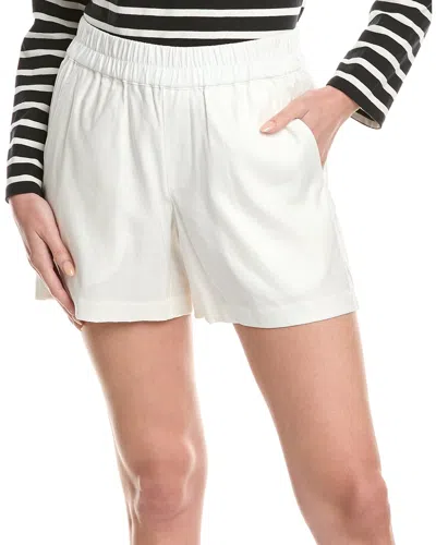 Cabi Ojai Linen-blend Short In White