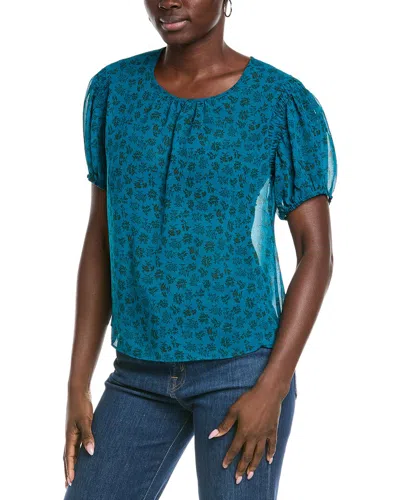 Cabi Panorama Top In Blue