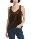 Cabi Party Tank In Brown
