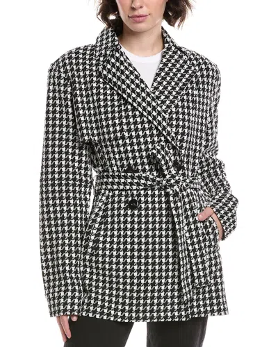 Cabi Passport Trench Coat In Multi
