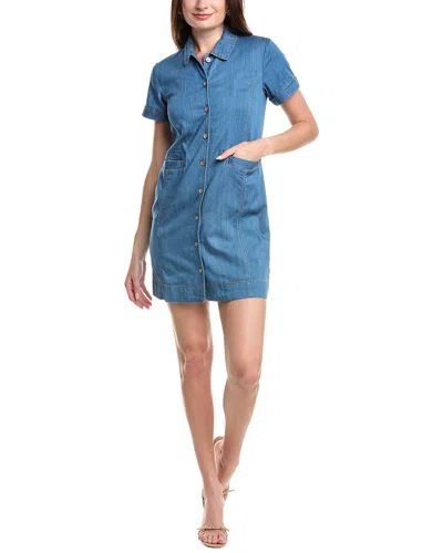Cabi Piece Of Cake Shirtdress In Blue