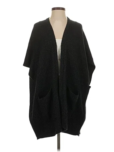 Pre-owned Cabi Poncho In Black