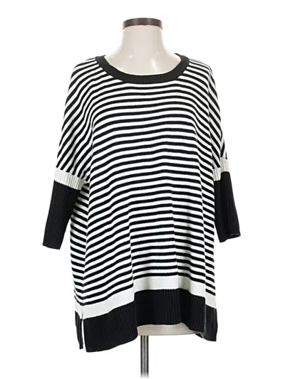 Pre-owned Cabi Poncho In Black