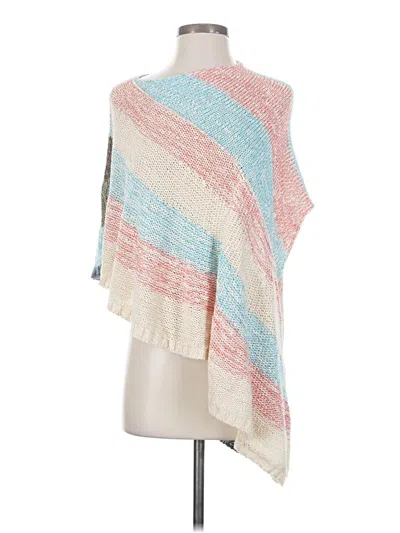 Pre-owned Cabi Poncho In White