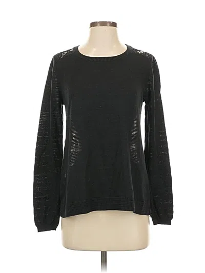 Pre-owned Cabi Pullover Sweater In Black