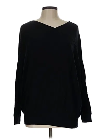 Pre-owned Cabi Pullover Sweater In Black