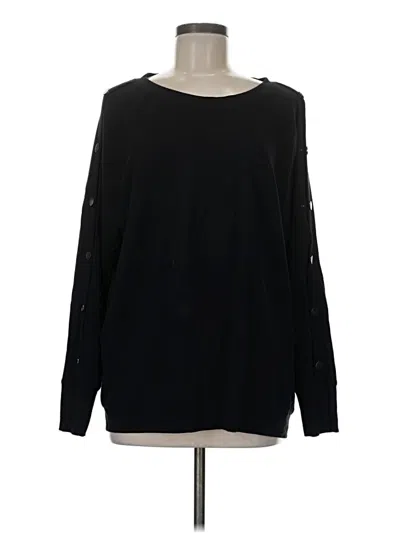 Pre-owned Cabi Pullover Sweater In Black