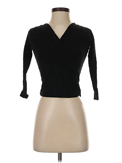 Pre-owned Cabi Pullover Sweater In Black