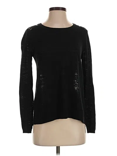 Pre-owned Cabi Pullover Sweater In Black