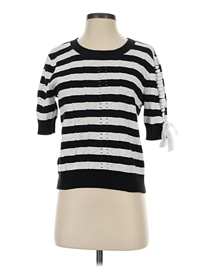 Pre-owned Cabi Pullover Sweater In Black