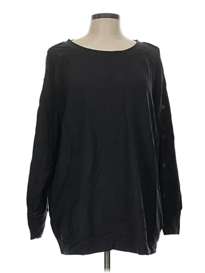 Pre-owned Cabi Pullover Sweater In Black