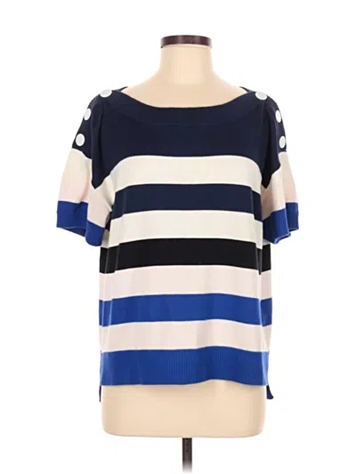 Pre-owned Cabi Pullover Sweater In Blue