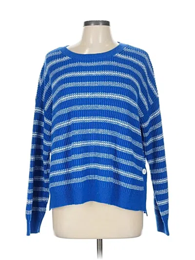 Pre-owned Cabi Pullover Sweater In Blue