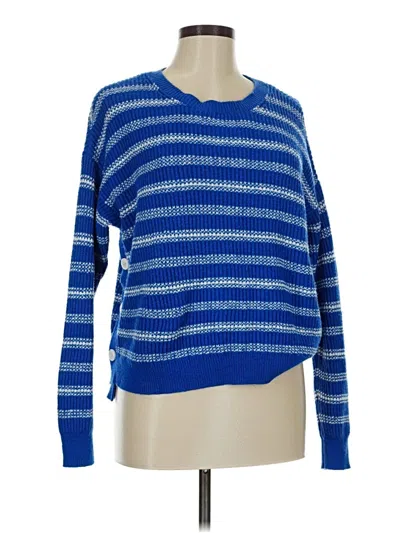 Pre-owned Cabi Pullover Sweater In Blue