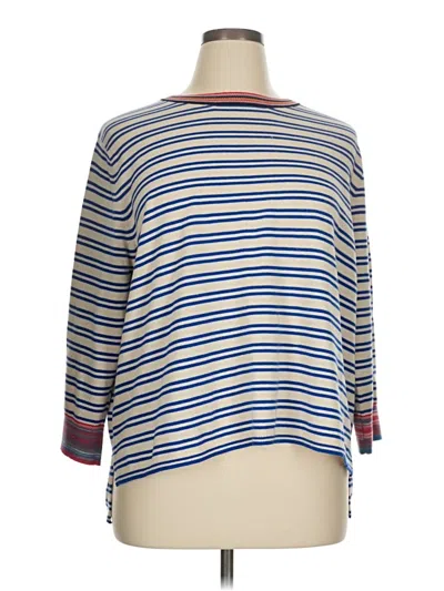 Pre-owned Cabi Pullover Sweater In Blue
