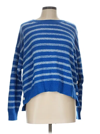 Pre-owned Cabi Pullover Sweater In Blue