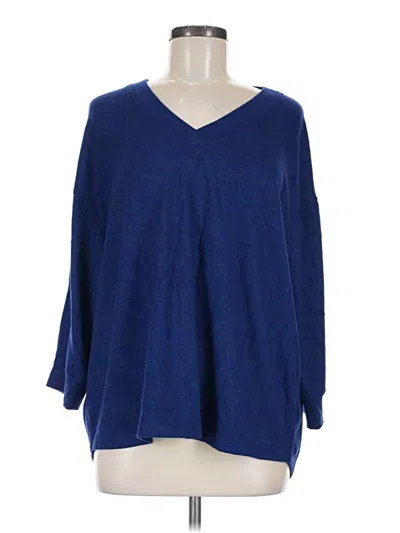 Pre-owned Cabi Pullover Sweater In Blue