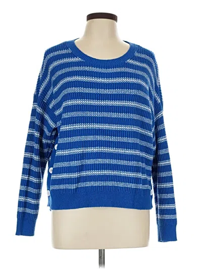 Pre-owned Cabi Pullover Sweater In Blue