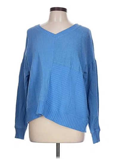 Pre-owned Cabi Pullover Sweater In Blue