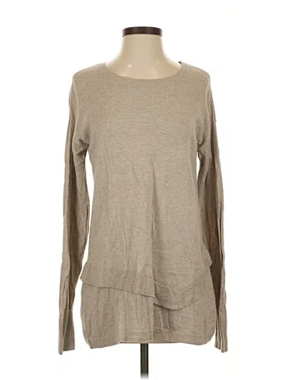 Pre-owned Cabi Pullover Sweater In Brown