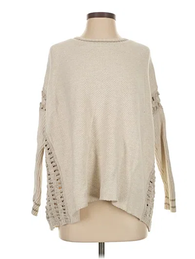 Pre-owned Cabi Pullover Sweater In Brown