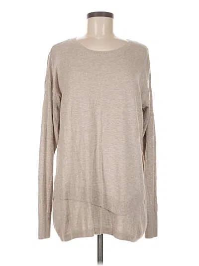 Pre-owned Cabi Pullover Sweater In Brown